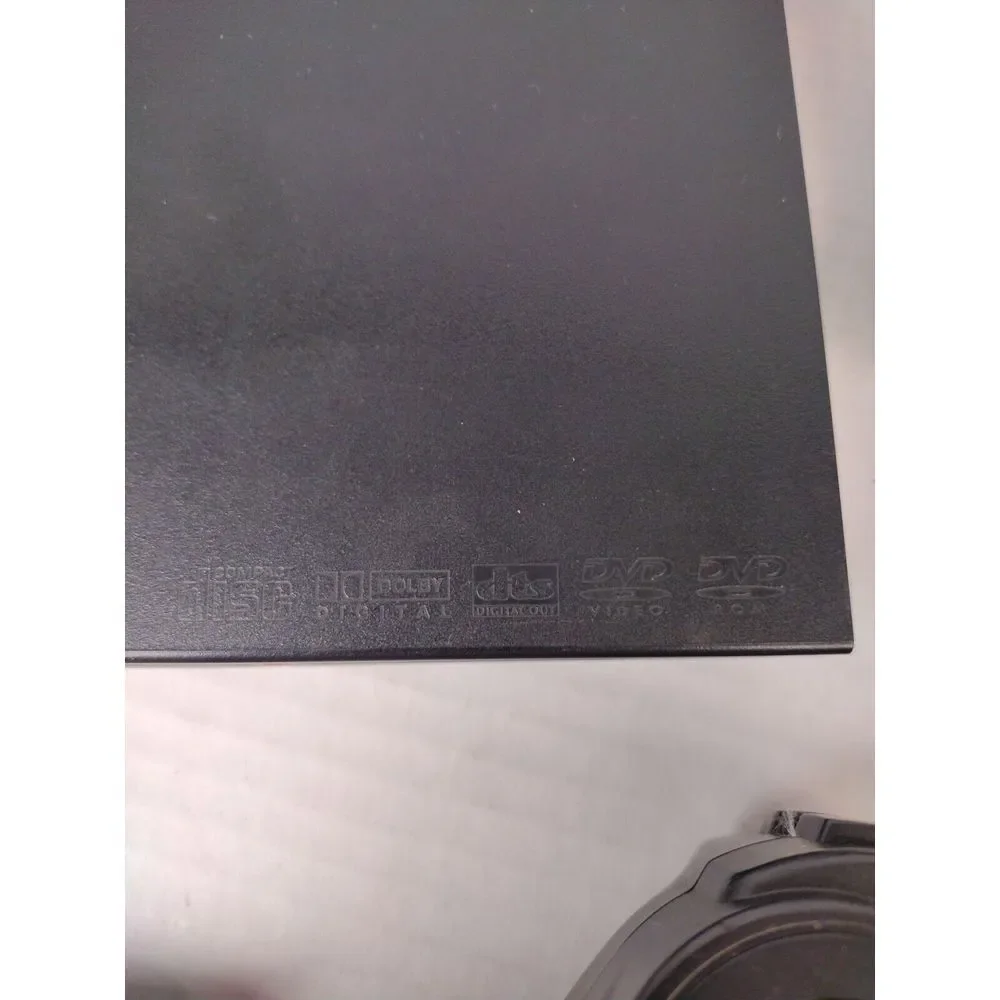 Sony Black Gaming Console with Controller